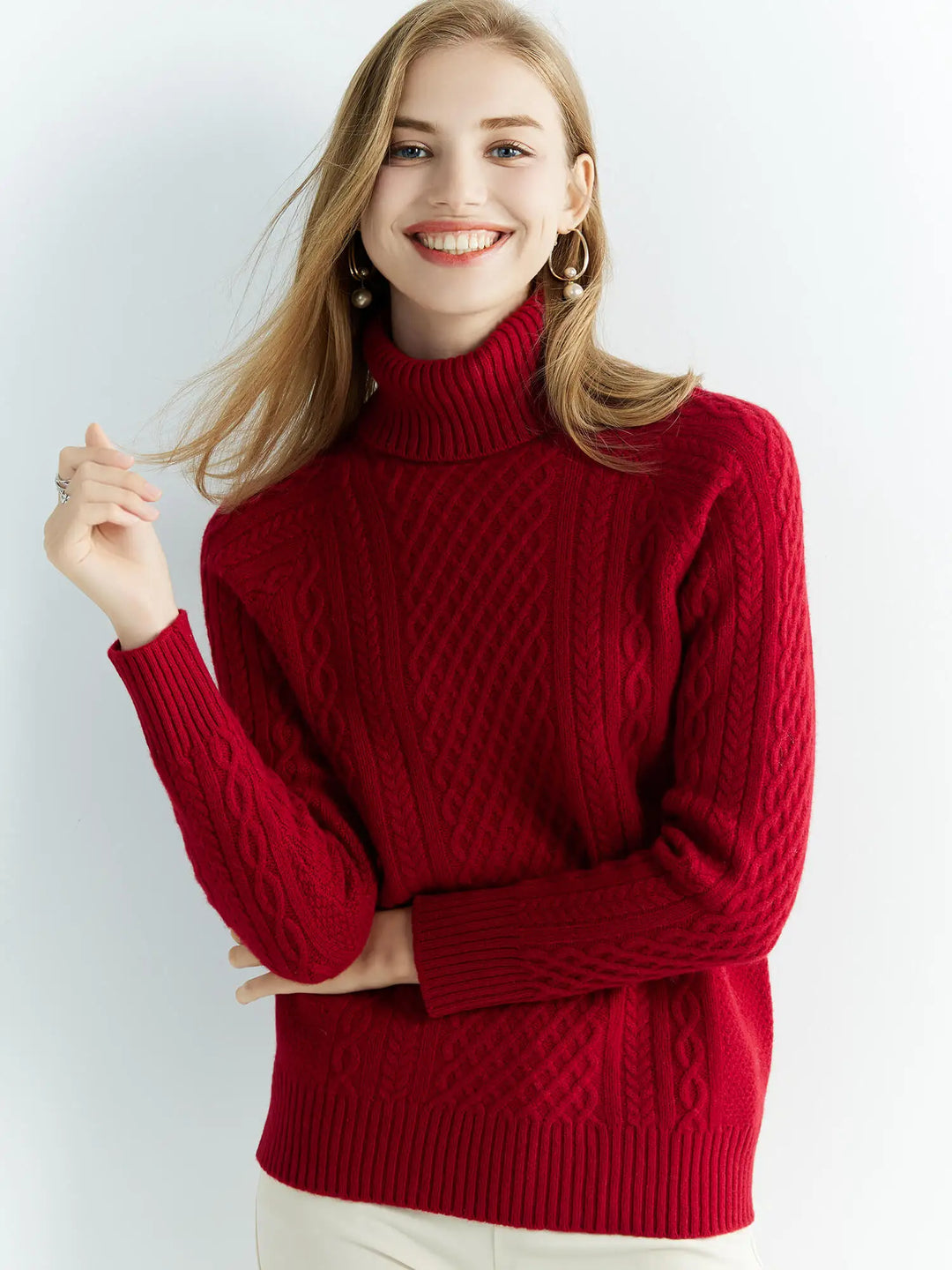 Duttini | Cable-Knit Classic Sweater
