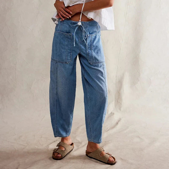 Duttini | Weekend Jean for Women in Denim, Slim Fit, Blue