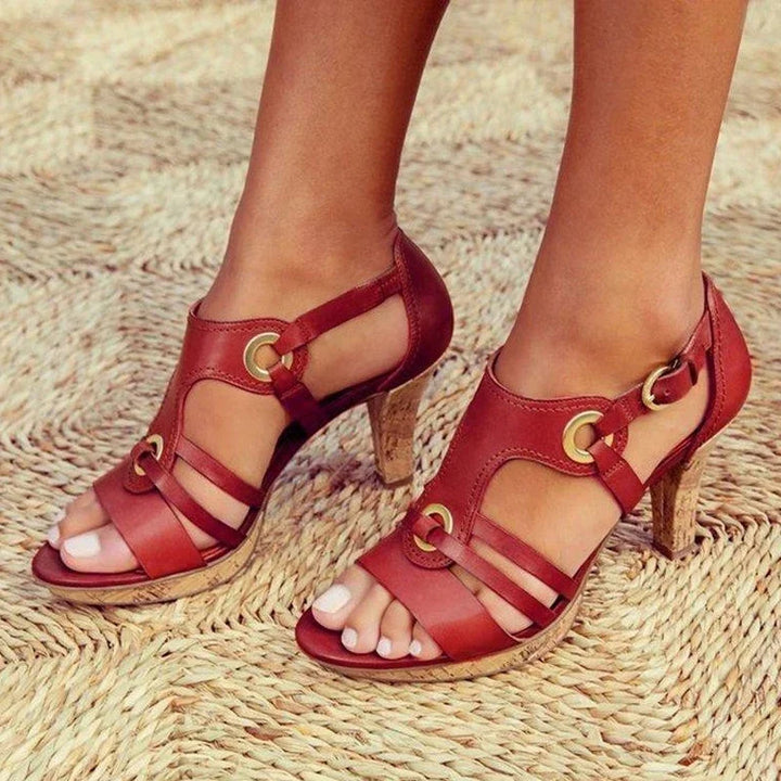 Duttini | Comfort-Fit Structured Ankle Strap for All-Day Comfort