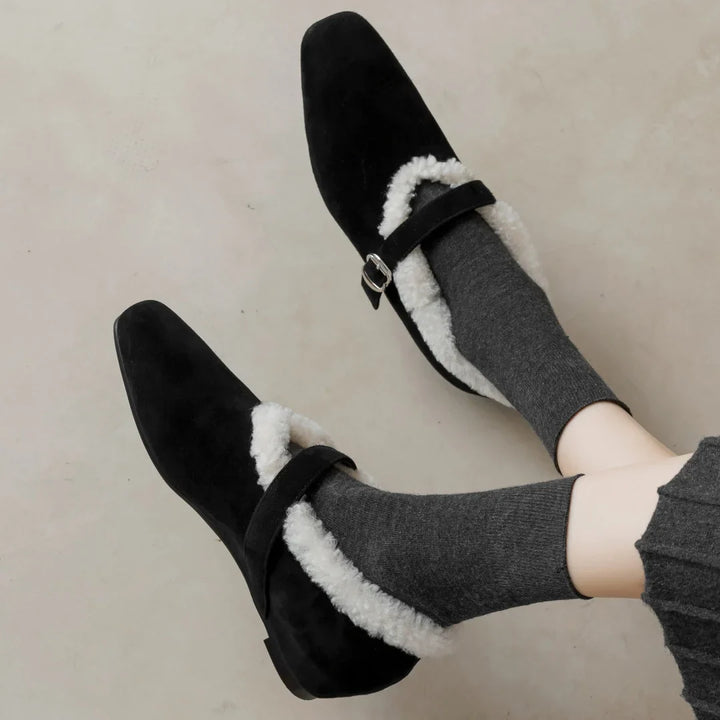 Duttini | Shearling Mary Jane