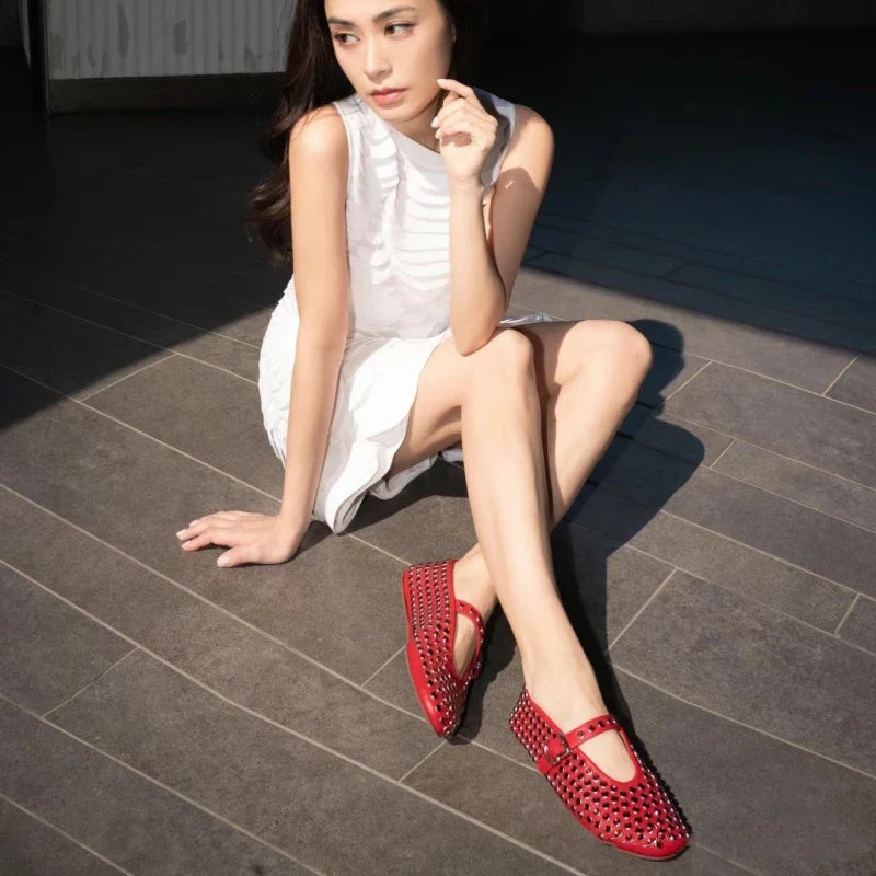 Duttini | Mary Janes in Midnight Color