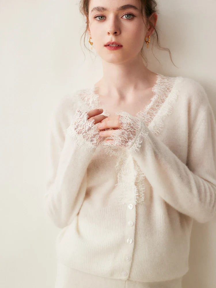 Duttini | Lace Cardigan