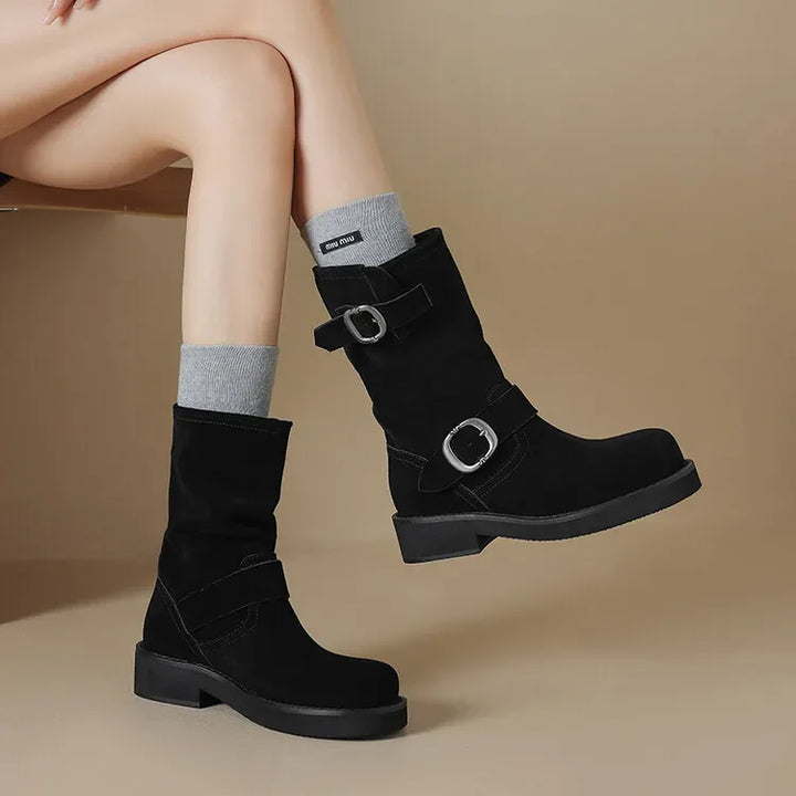Duttini | Fair Isle Buckled Tredders