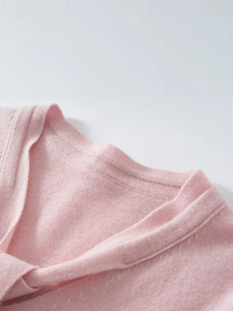 Duttini | Cashmere Pullover with Scarf Collar