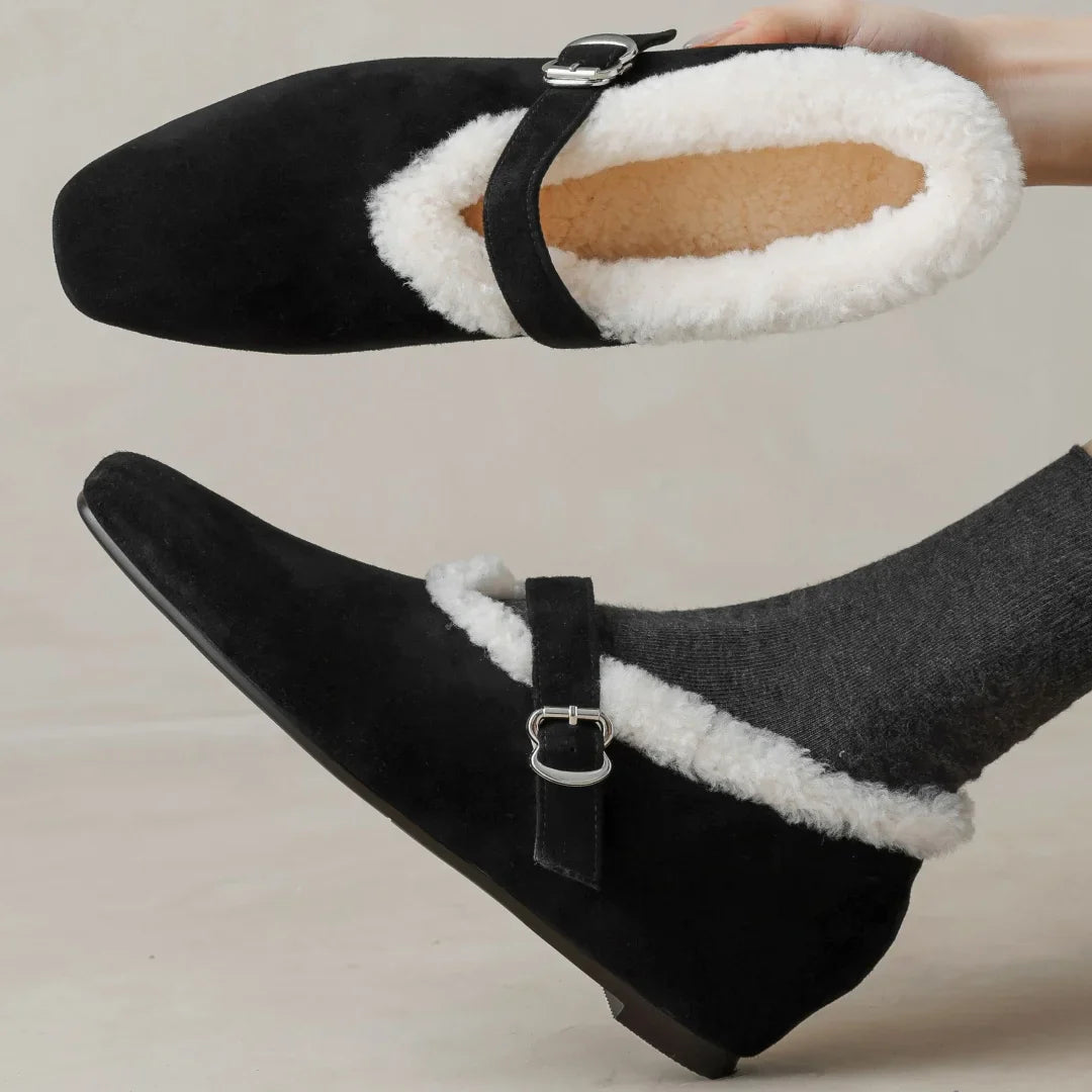 Duttini | Shearling Mary Jane