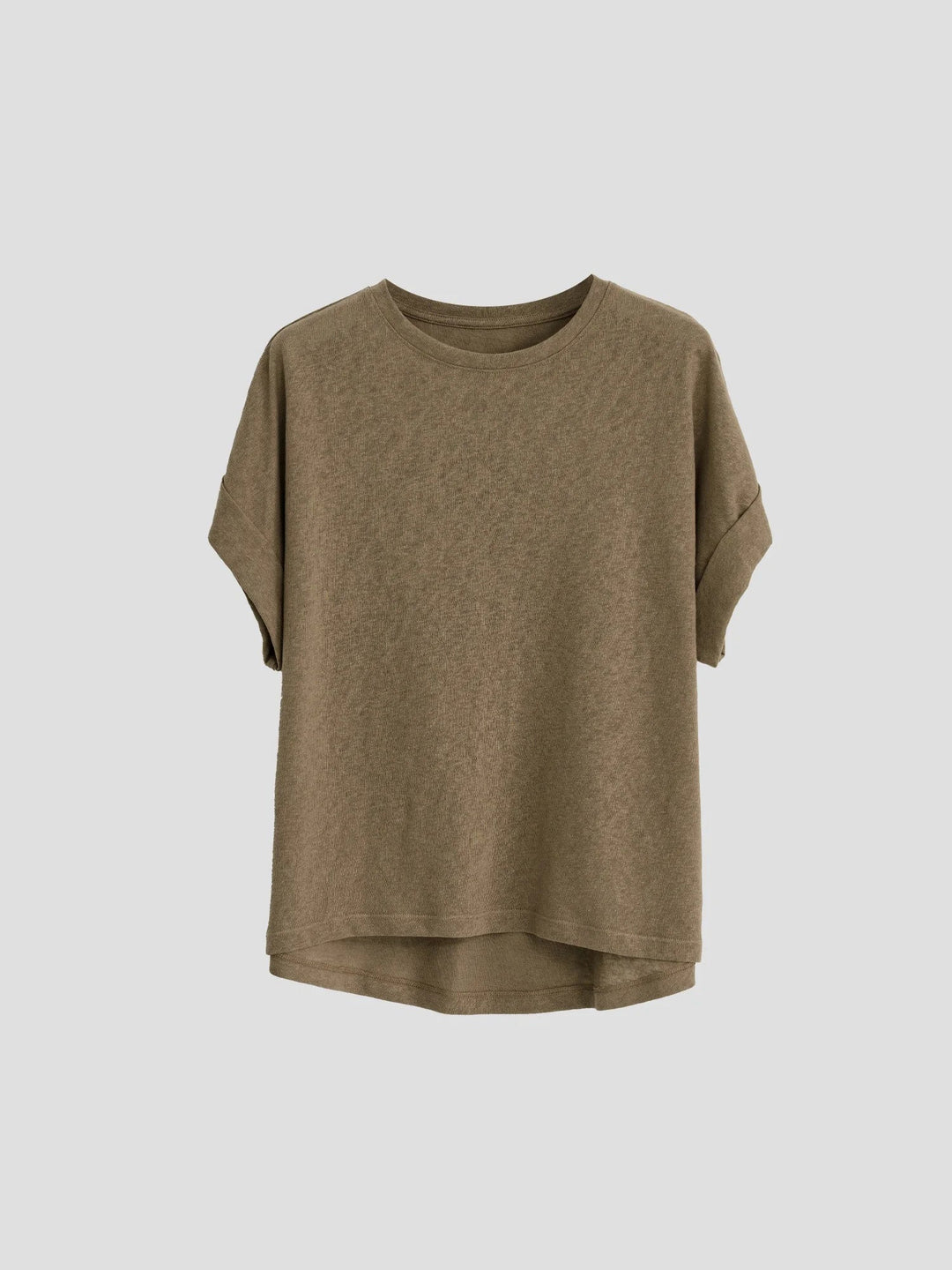 Duttini | Oversized Tee for Women in Cotton Blend, White