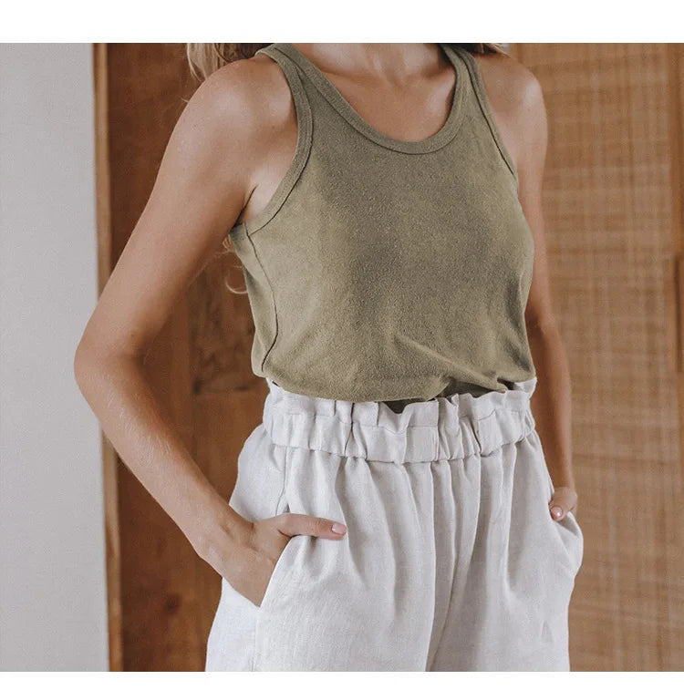 Duttini | Cotton Tank Top for Women in Everyday Fit