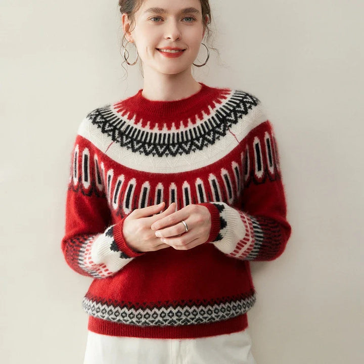 Duttini | Fair Isle Cashmere Sweater