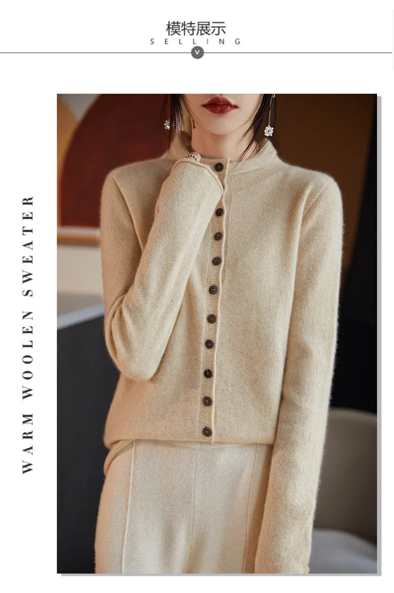 Duttini | Wool Cardigan