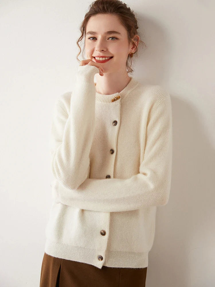 Duttini | Cashmere Button Cardigan