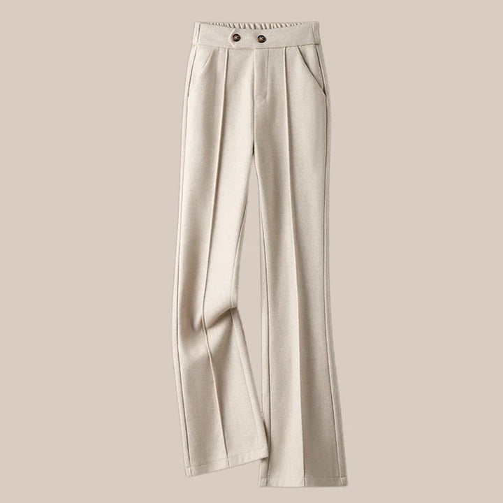 Duttini | Wool-Blend Flare Trousers