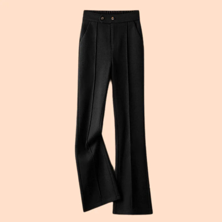 Duttini | Wool-Blend Flare Trousers