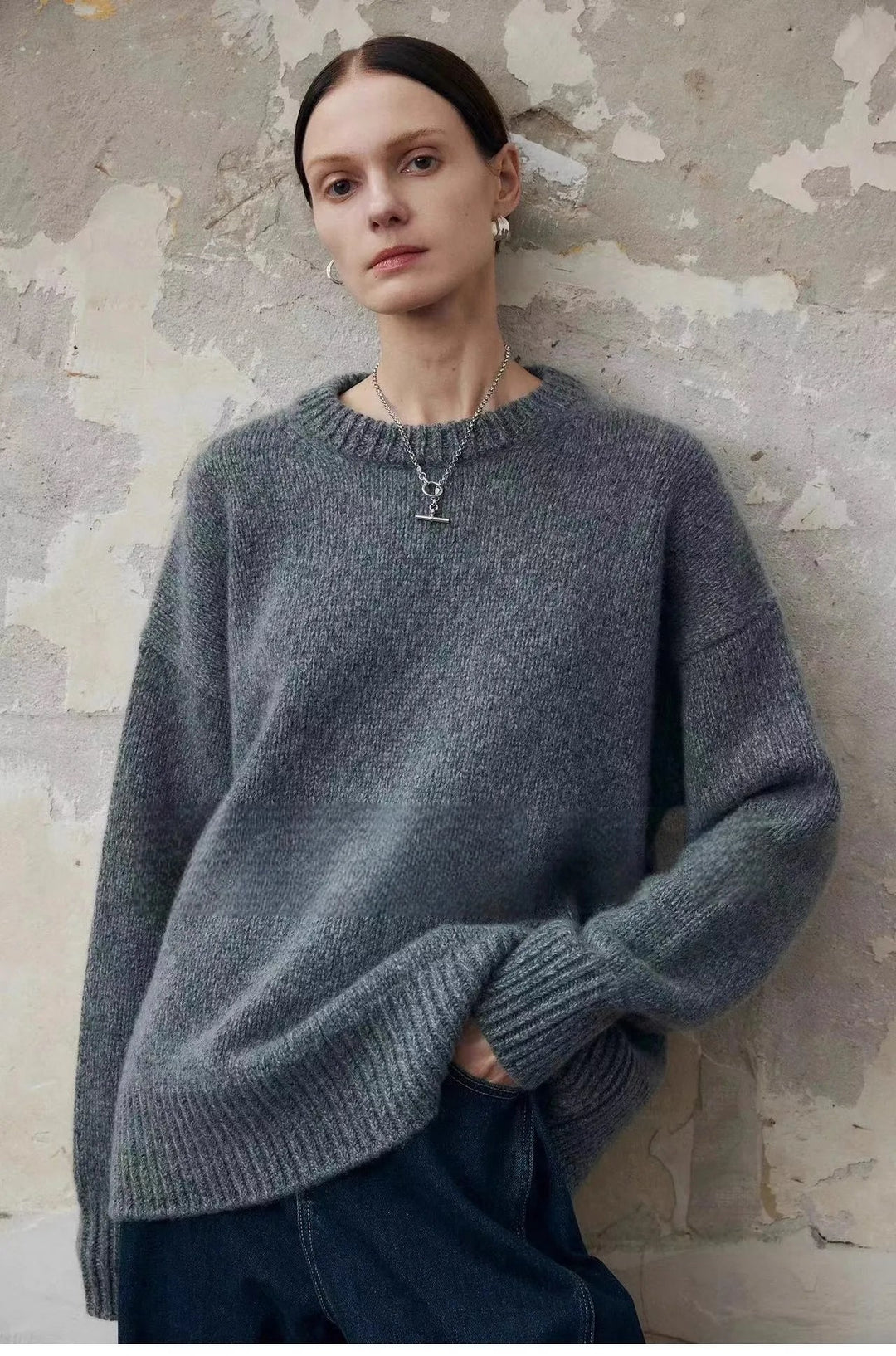 Duttini | Pure Cashmere Oversized Sweater