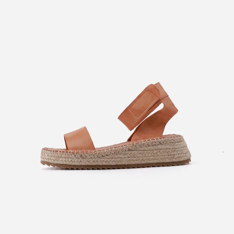 Duttini | Women's Leather Strap Sandals