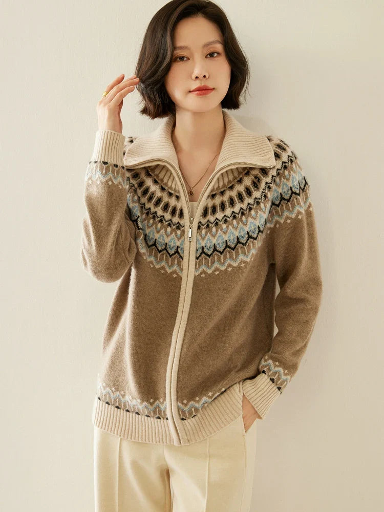 Duttini | Cashmere Zip-Up