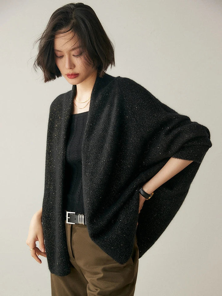 Duttini | Cashmere Shawl Sweater