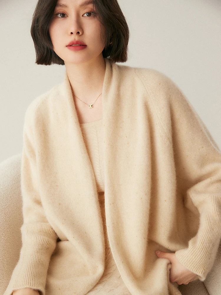 Duttini | Cashmere Shawl Sweater
