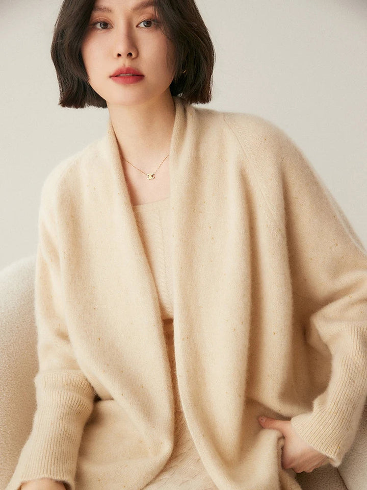 Duttini | Cashmere Shawl Sweater