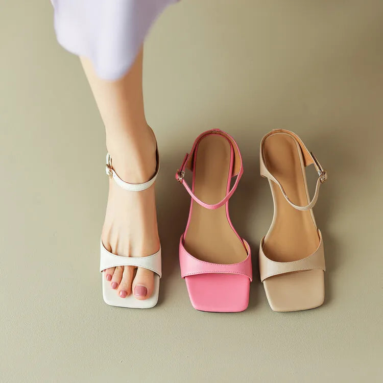 Duttini | Leather Heel Mules
