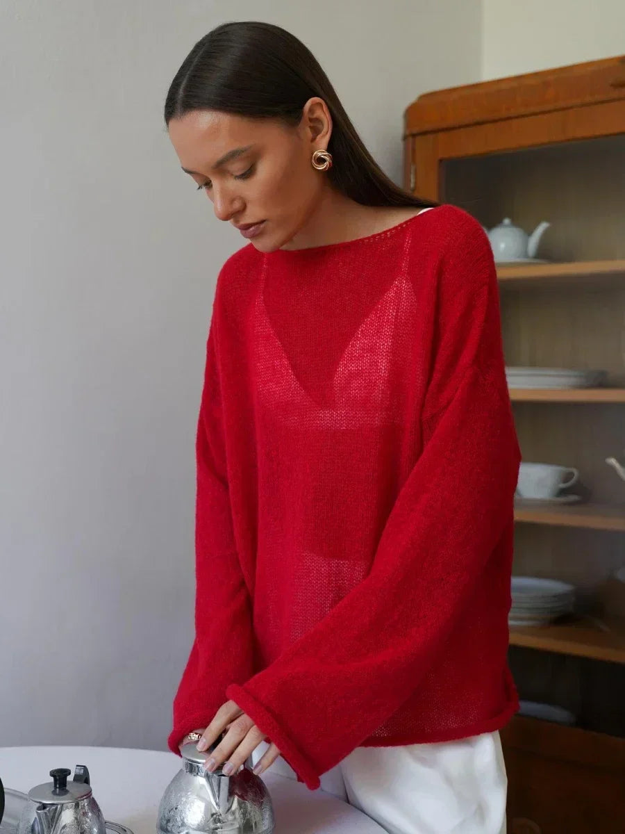 Duttini | Relaxed Crewneck Sweater