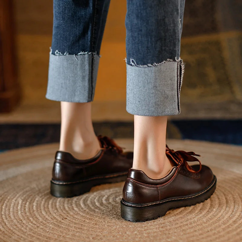 Duttini | 100% Leather Oxford Shoes
