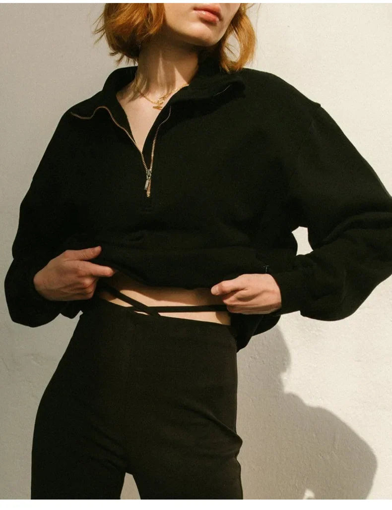 Duttini | Half-Zip Sweatshirt