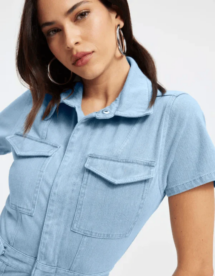 Duttini | Denim jumpsuit