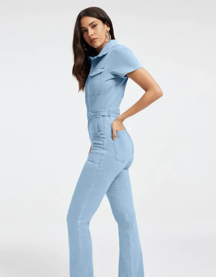 Duttini | Denim jumpsuit