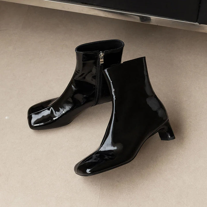 Duttini | Calf Hair Ankle Boots