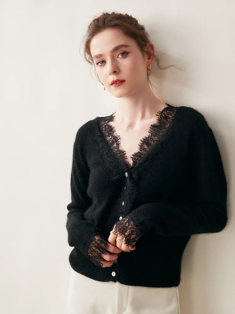 Duttini | Lace Cardigan