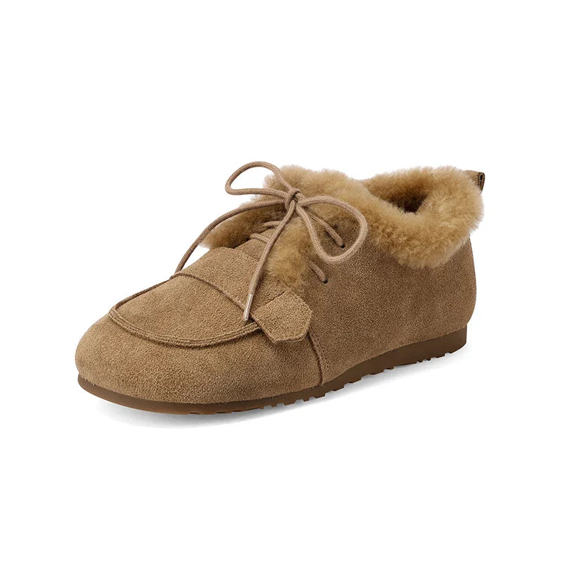 Duttini | Suede Wool Moc Boots