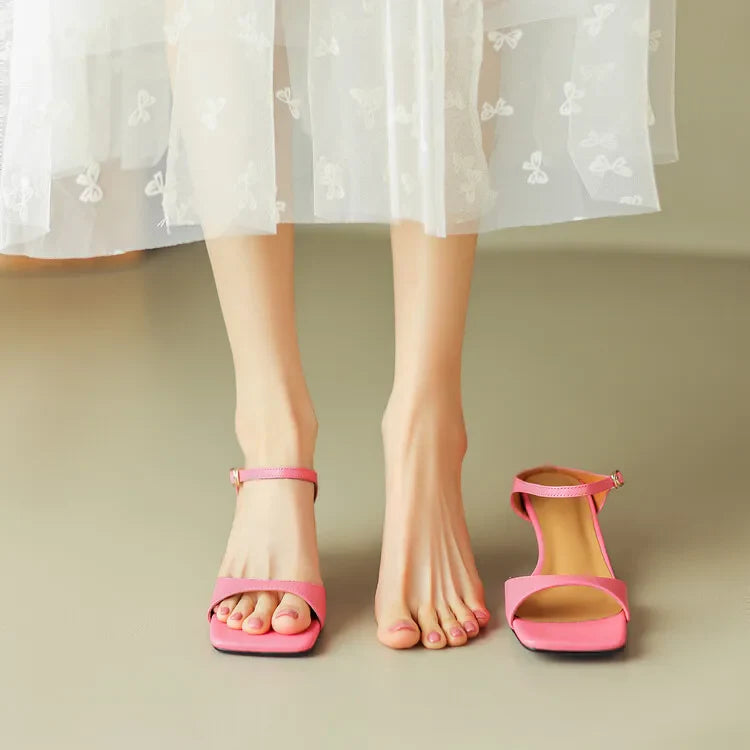 Duttini | Leather Heel Mules