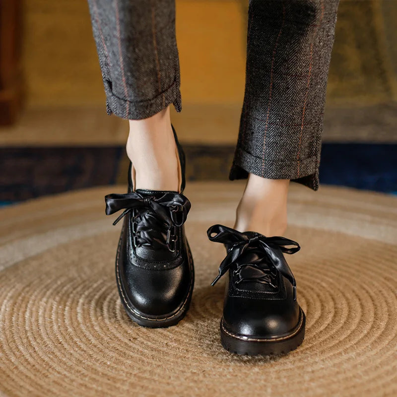 Duttini | 100% Leather Oxford Shoes