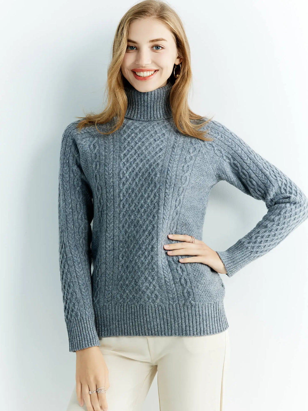 Duttini | Cable-Knit Classic Sweater