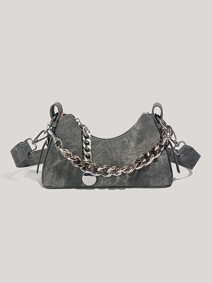 Duttini | Denim Chain Bag