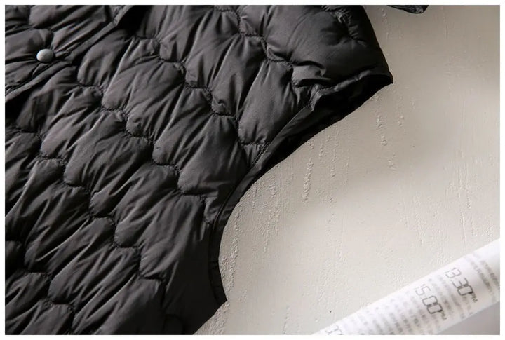 Duttini | Puffer Vest in Gold