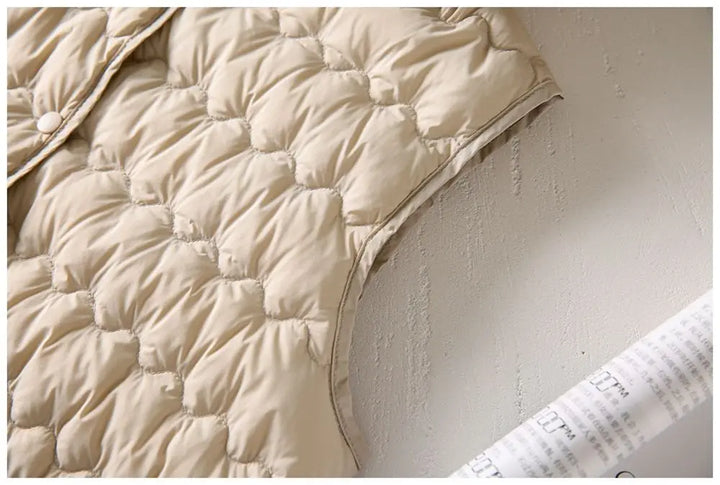 Duttini | Puffer Vest in Gold