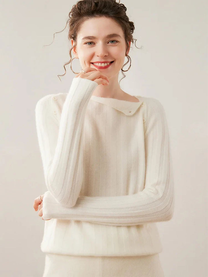 Duttini | Buttoned Cashmere Sweater