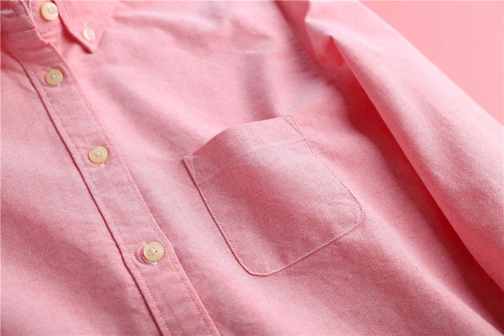 Duttini | Elegant Pastel Oxford Blouses