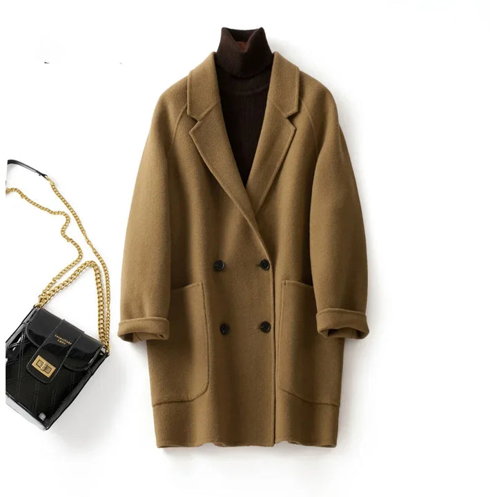 Duttini | Wool Herringbone Coat
