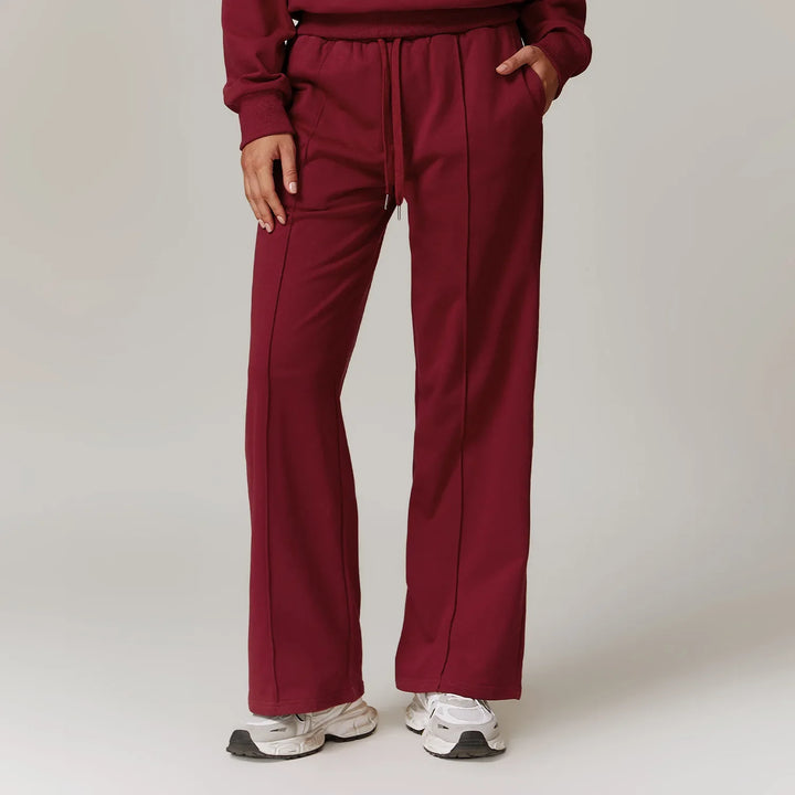 Duttini | High Rise Jogger for Women in Soft Fabric, Black