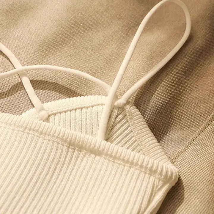 Duttini | Silk Camisole for Women in Ivory