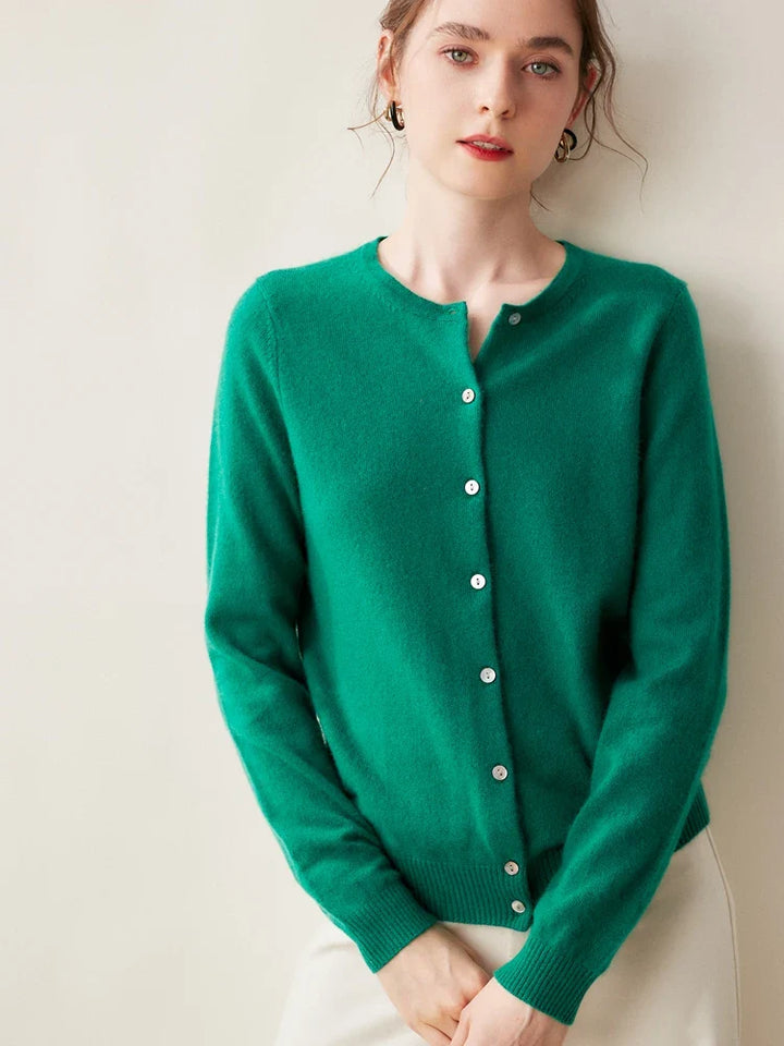 Duttini | Cashmere Crew Cardigan