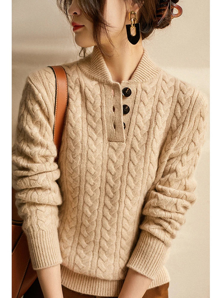Duttini | Cashmere Button-Up Sweater