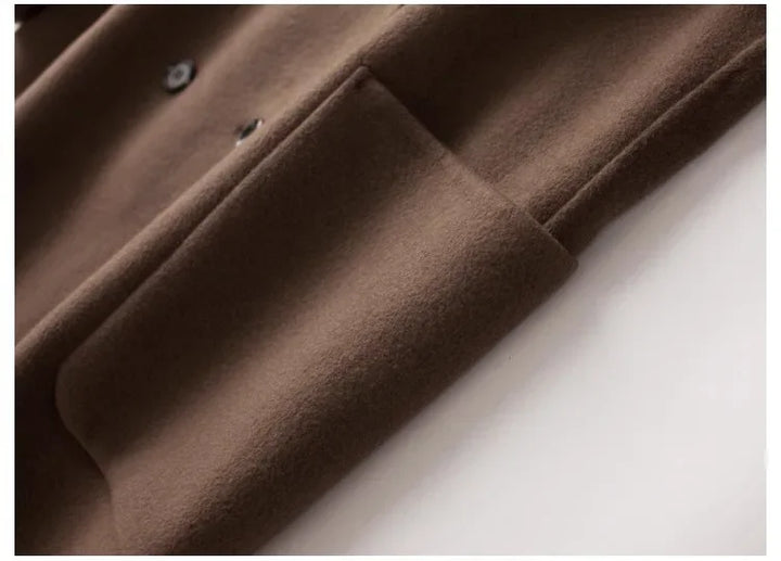 Duttini | Wool Herringbone Coat