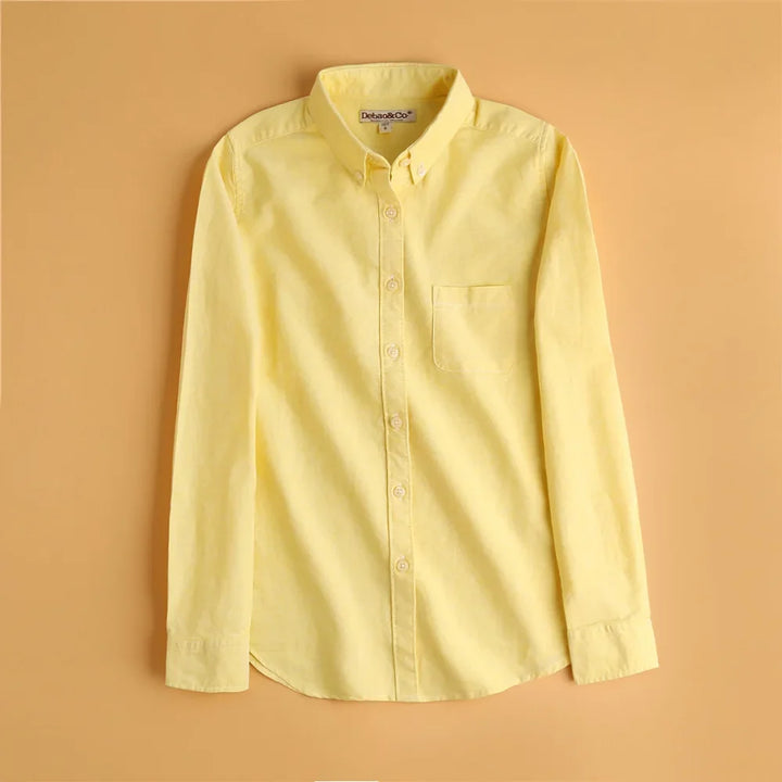 Duttini | Elegant Pastel Oxford Blouses