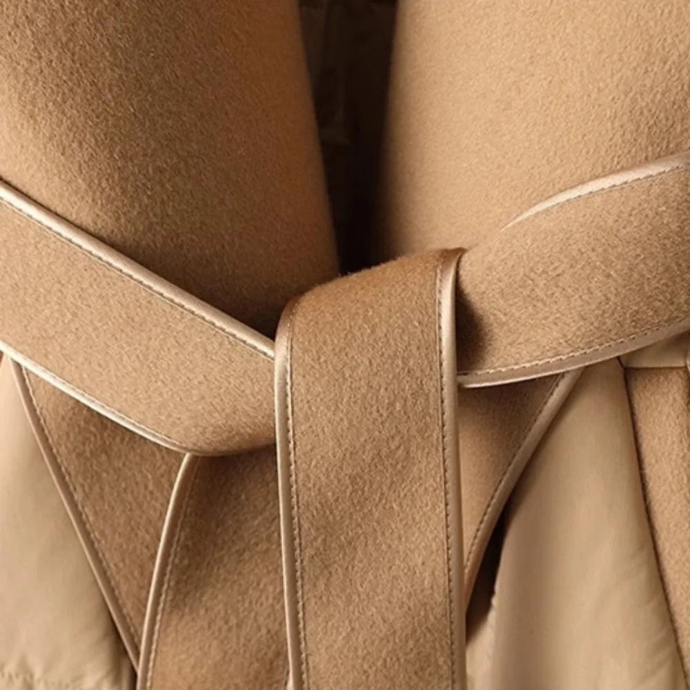 Duttini | Wool-Collar Down Coat