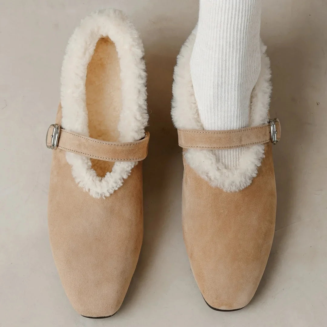 Duttini | Shearling Mary Jane