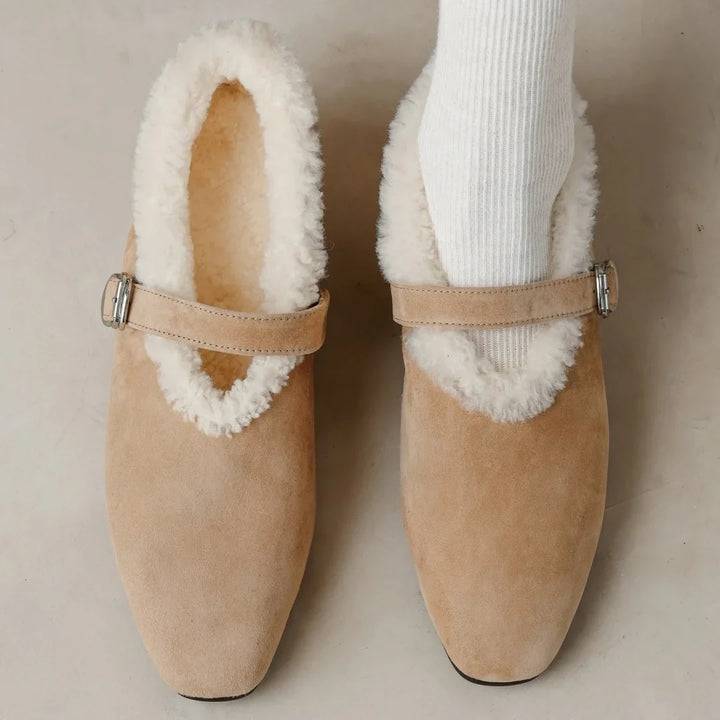 Duttini | Shearling Mary Jane