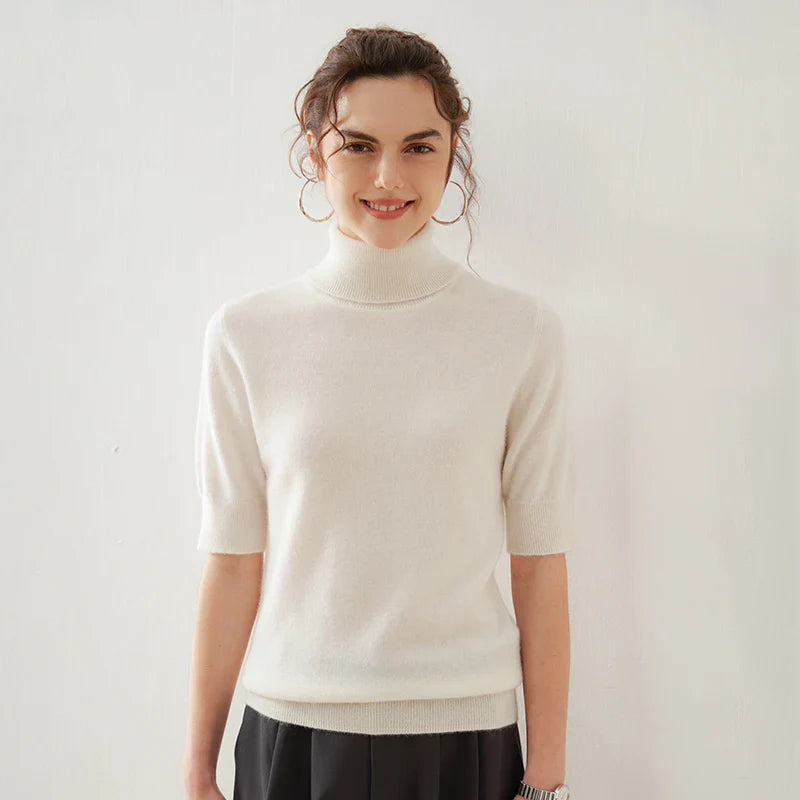 Duttini | Cashmere Turtleneck Tee